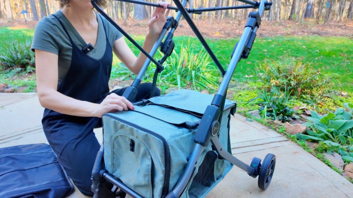 Stability Shopper Lower Pet Carrier Installation
