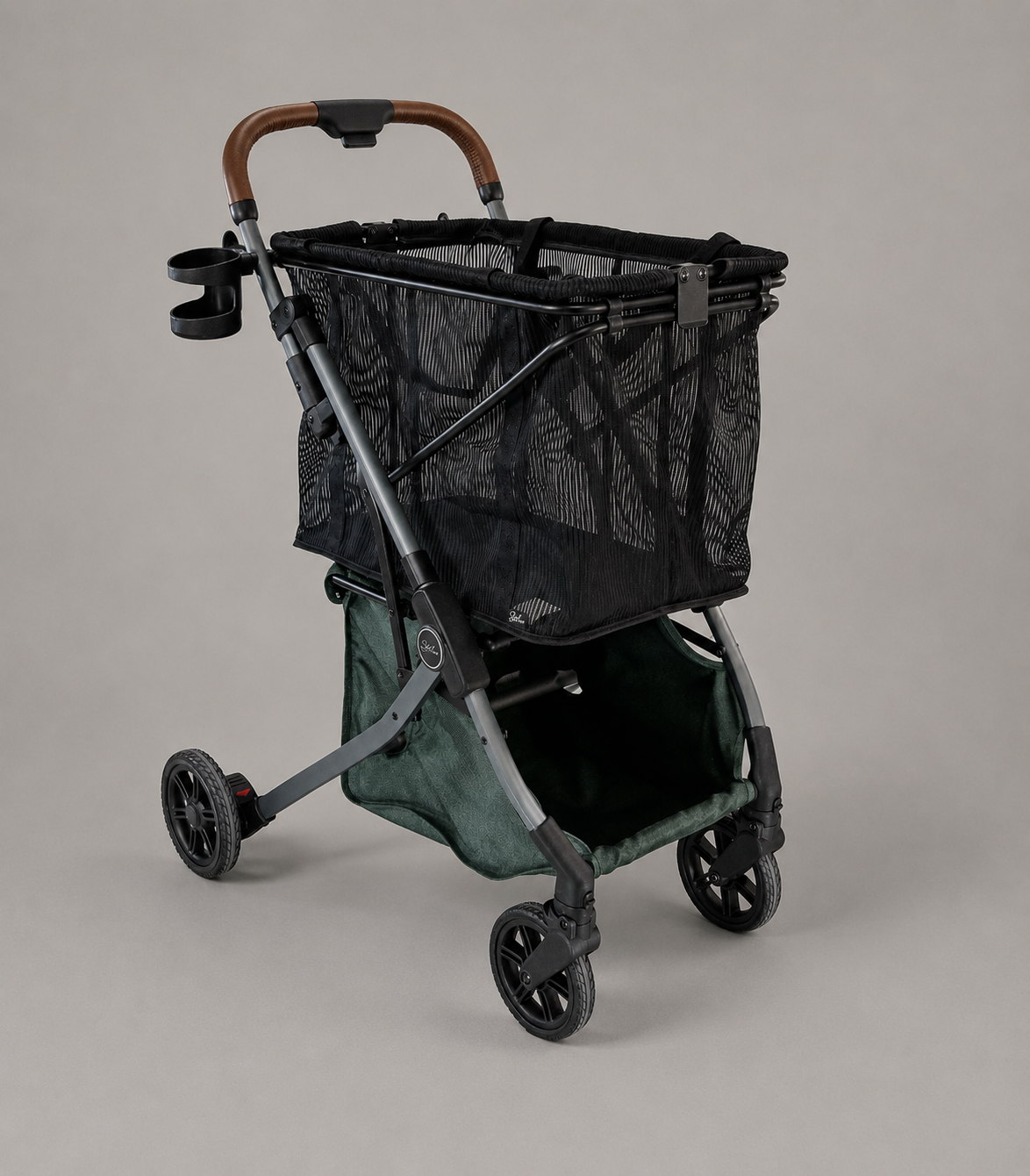 Strolee Shoppingvagn, Grön