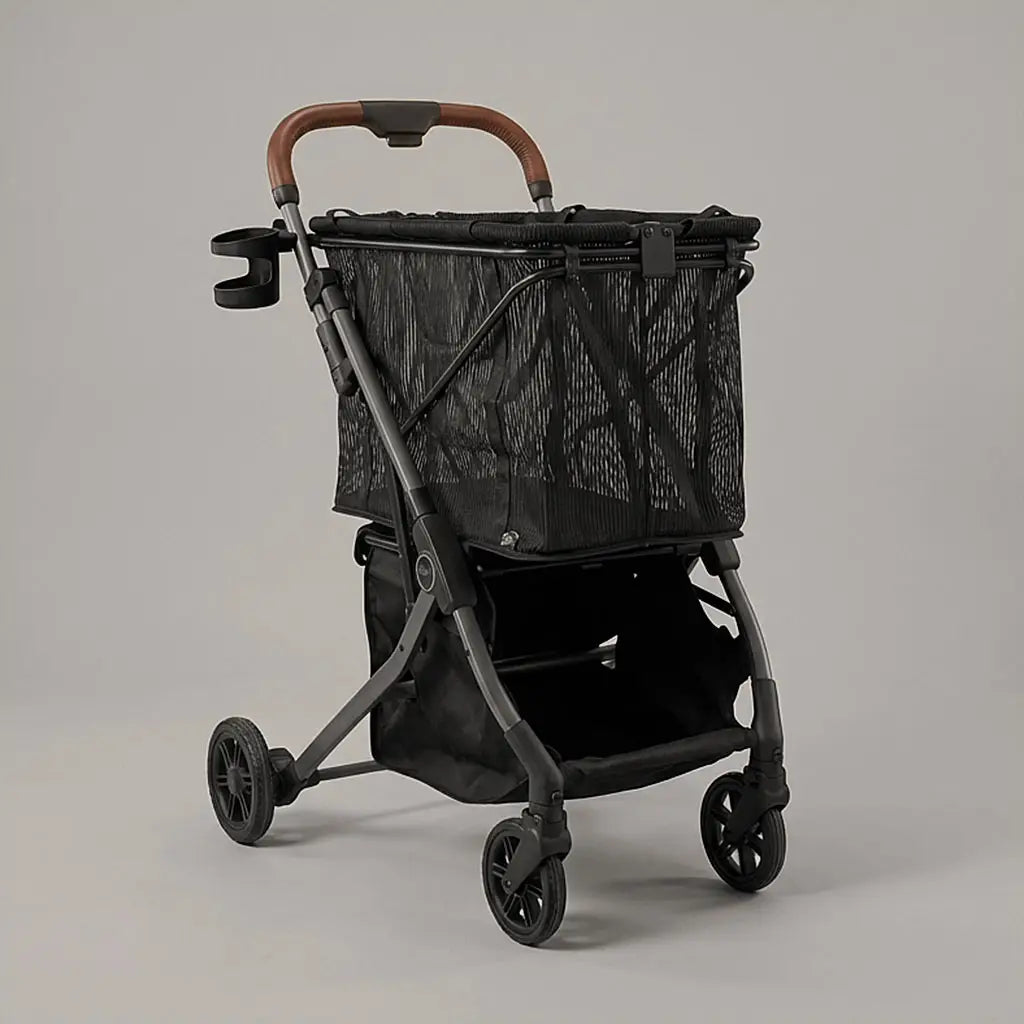 Strolee Shoppingvagn, Svart