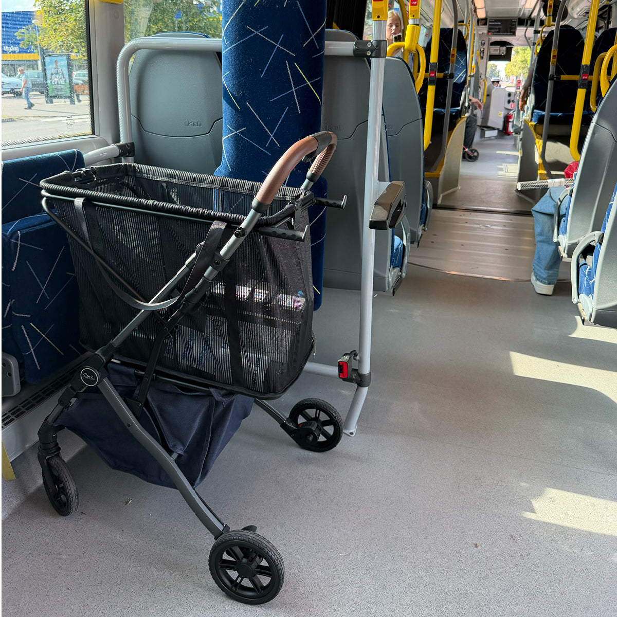 Strolee Shoppingvagn, Svart