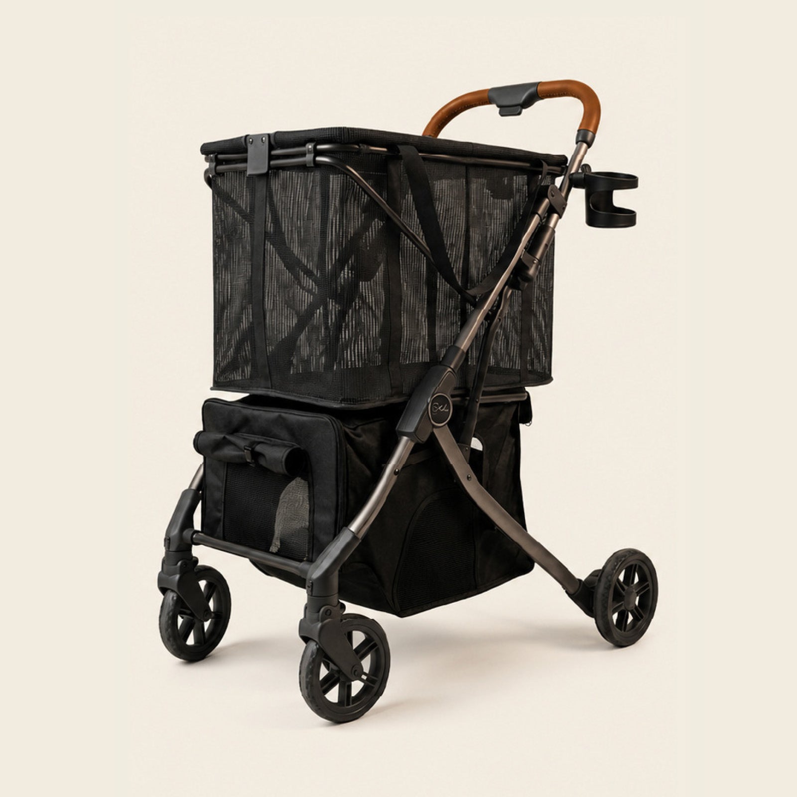 Strolee Lower Basket, Black