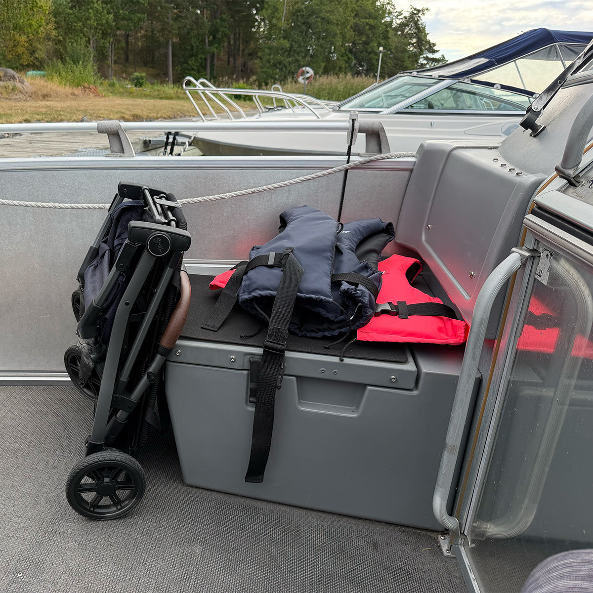 Strolee Shoppingvagn, Svart